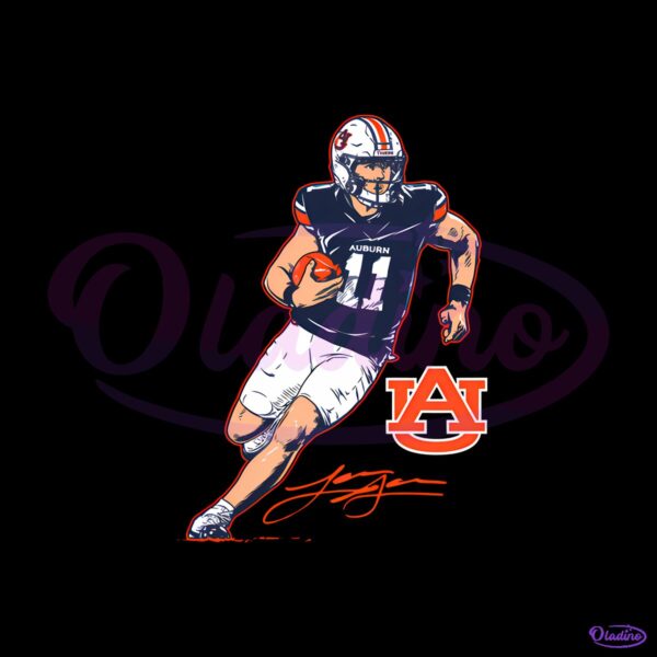 Auburn Football Jackson Arnold Superstar Pose PNG