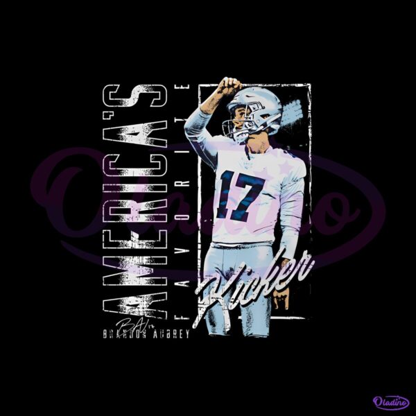 Brandon Aubrey Dallas Americas Favorite Kicker Football PNG