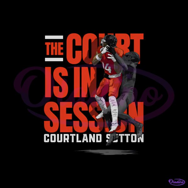 Courtland Sutton Denver In Session PNG