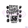 Creature Double Feature Classic Monsters Wlvi Tv 56 SVG