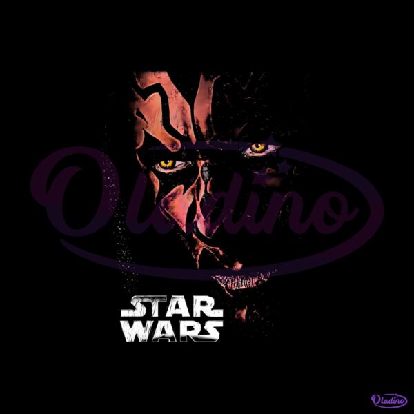 Darth Maul Star Wars Phantom Menace Dark Side Sith Clone Wars Disney PNG