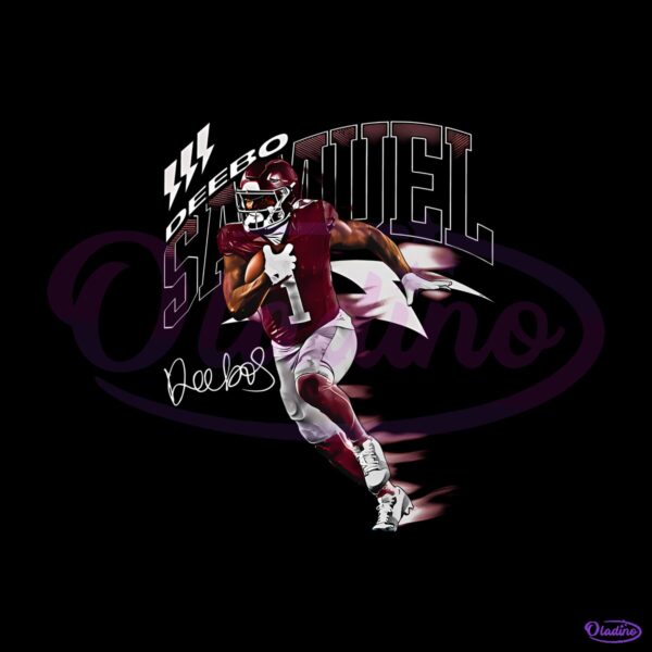Deebo Samuel Washington Retro PNG