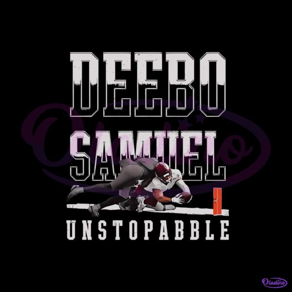 Deebo Samuel Washington Unstoppable Football PNG
