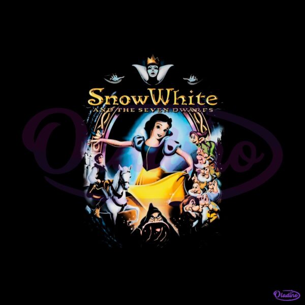 Disney Snow White And Seven Dwarfs Princess Evil Queen Villain PNG