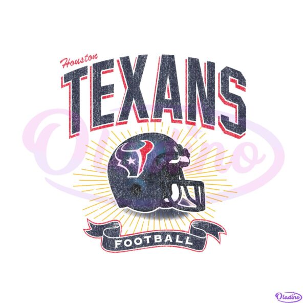Houston Texans Historic Prime Football Helmet PNG