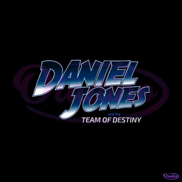 Indiana Daniel Jones Team Of Destiny Football SVG