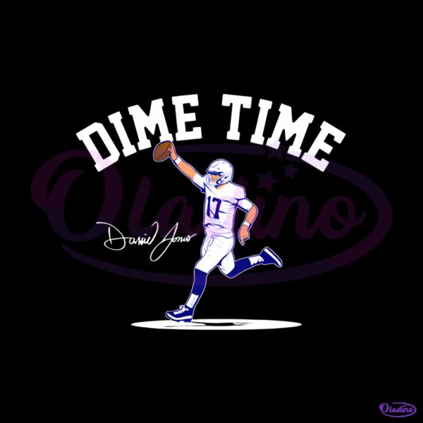 Indianapolis Colts Daniel Jones Dime Time Football PNG