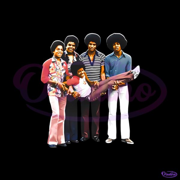 Jackson 5 Vintage Band PNG
