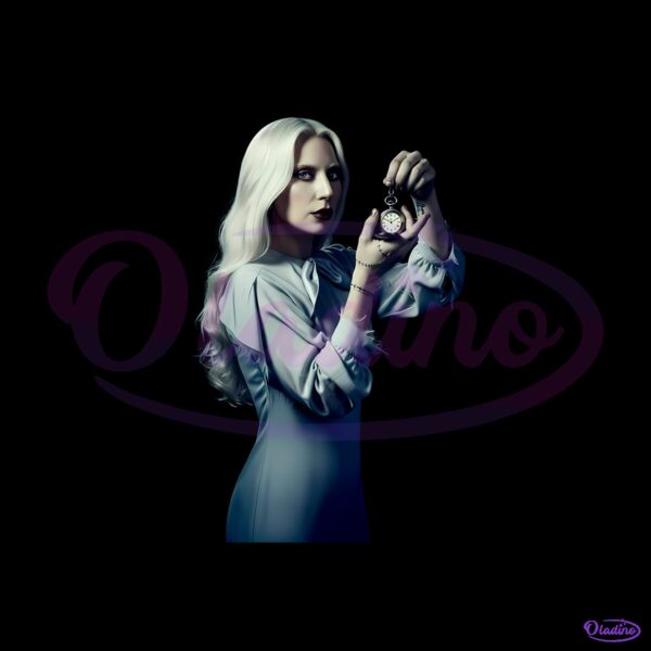 Lady Gaga Wednesday Season 2 Rosaline Rotwood Hypnosis Scene PNG