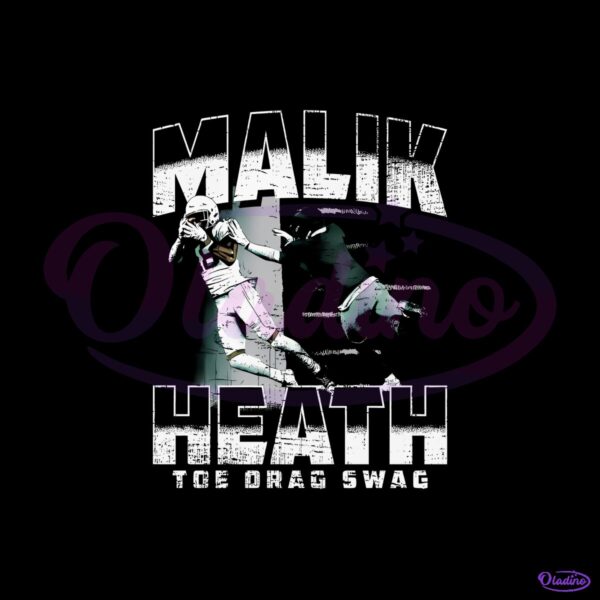 Malik Heath Green Bay Toe Drag Swag PNG