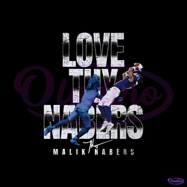 Malik Nabers New York G Love Thy Nabers PNG