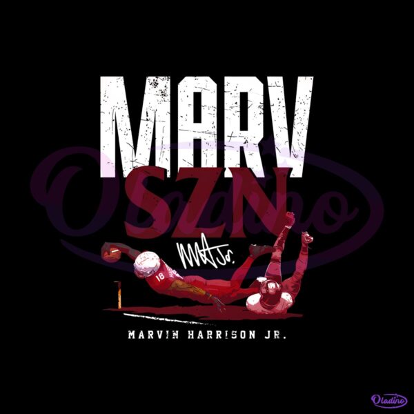 Marvin Harrison Jr. Arizona Marc Szn PNG