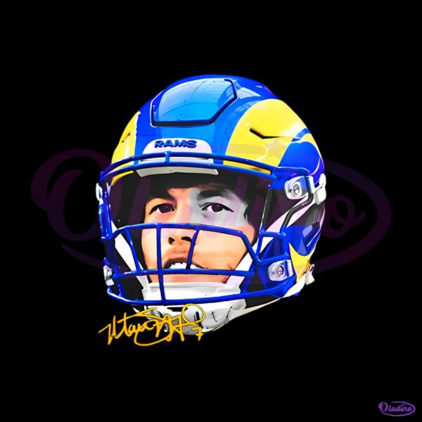 Matthew Stafford Los Angeles Rams Nfl Football Quarterback Portrait PNG