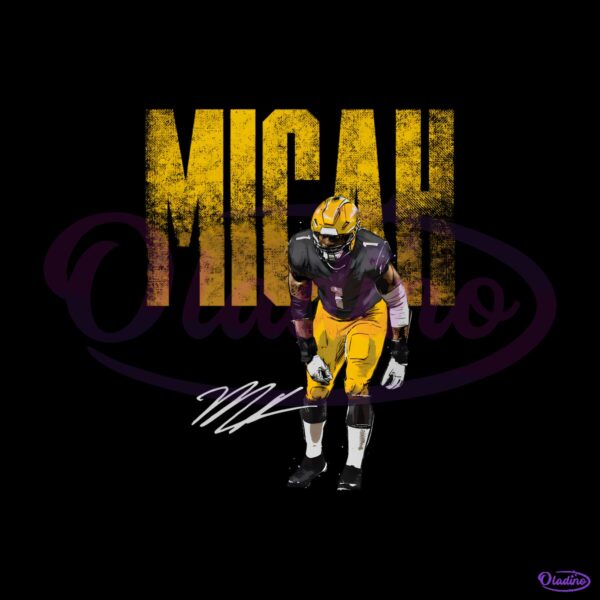 Micah Parsons Green Bay Bold PNG