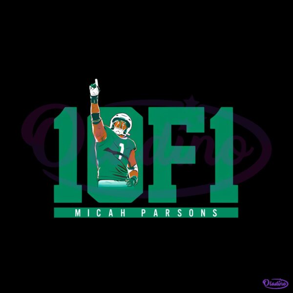 Micah Parsons One Of One PNG