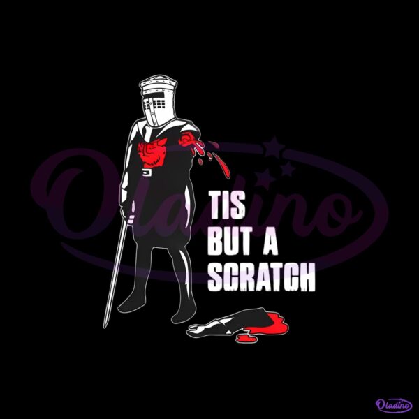 Monty Python Holy Grail Tis But A Scratch Black Knight PNG