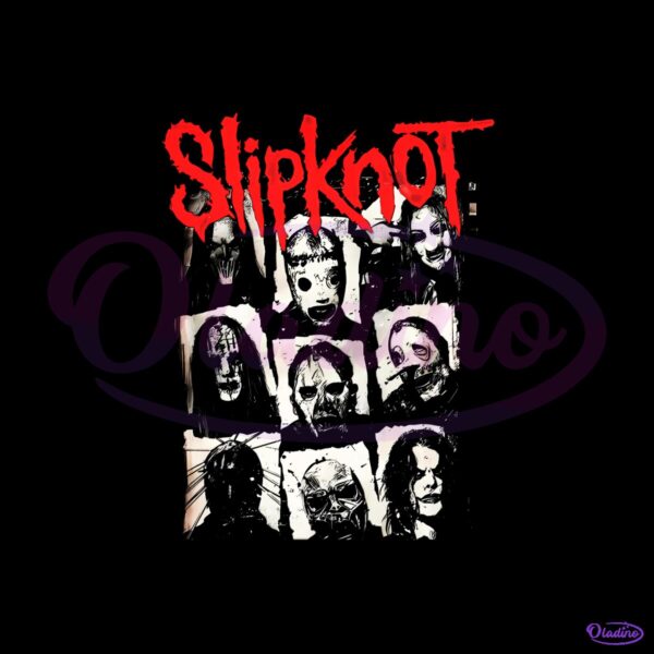 Music Slipknot Vintage Washed PNG