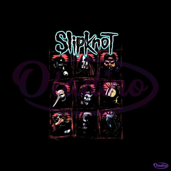 Music Slipknot Vintage Washed PNG
