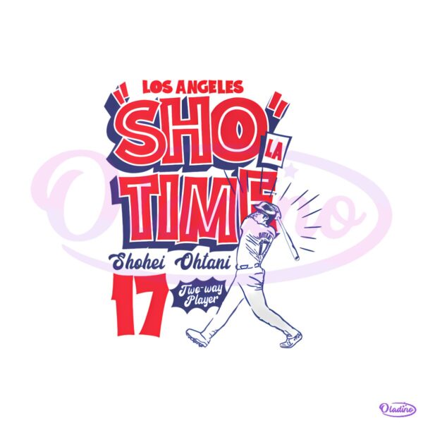 Shohei Ohtani Los Angeles D Poster PNG