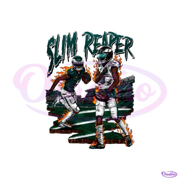 Slim Reaper Donovan Mcnabb Devonta Smith Philadelphia Eagles PNG