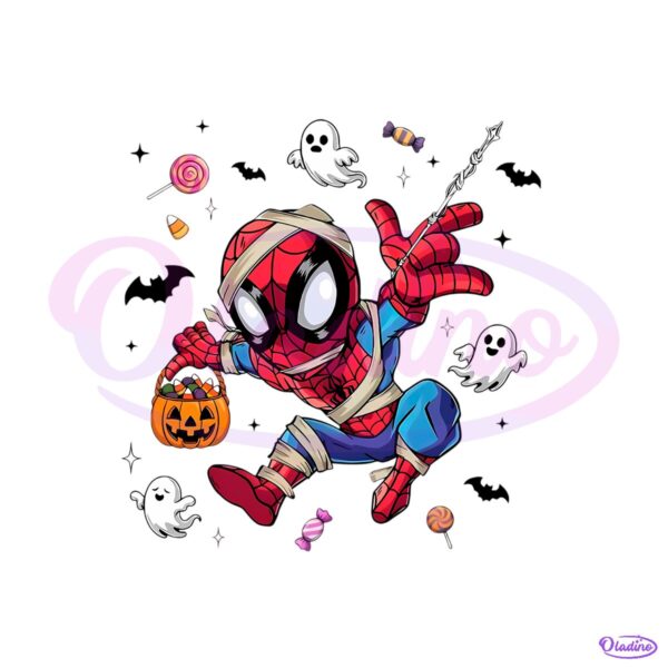 Spider Man Halloween Superhero Trick Or Treat PNG