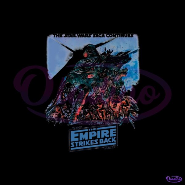 Star Wars The Empire Strikes Back Vintage Movie Poster Retro PNG