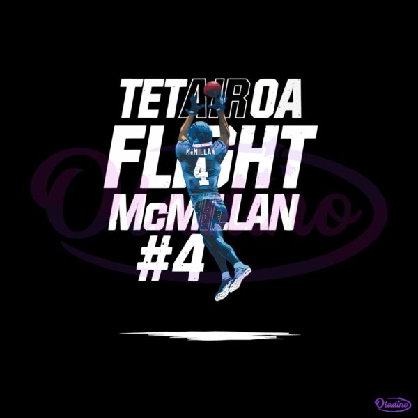 Tetairoa Mcmillan Carolina Flight PNG