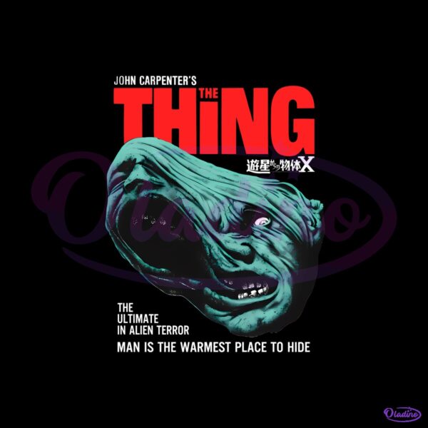 The Thing John Carpenter Cult Classic Horror Movie PNG