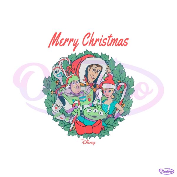 Toy Story Christmas Woody Buzz Lightyear Bo Peep Alien Pixar PNG