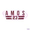 Trey Amos Washington Font SVG