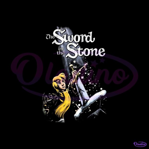 Vintage Disney The Sword In The Stone Arthur Magic Kingdom PNG