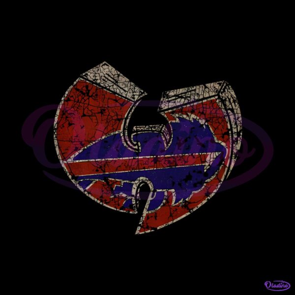Vintage Wu Tang Clan Buffalo Bills Mafia Logo PNG