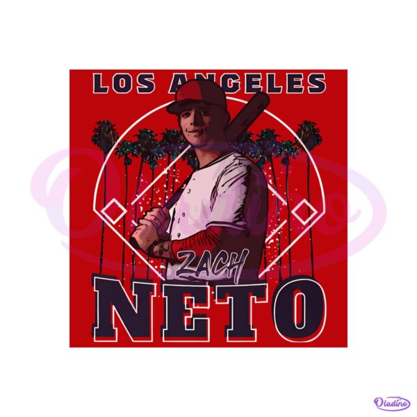 Zach Neto Los Angeles A Gritty PNG